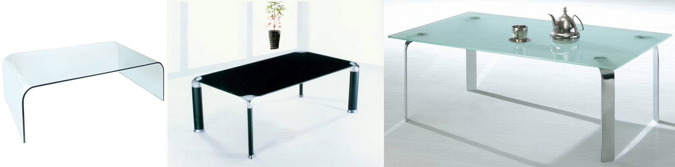 stoły ze szkła